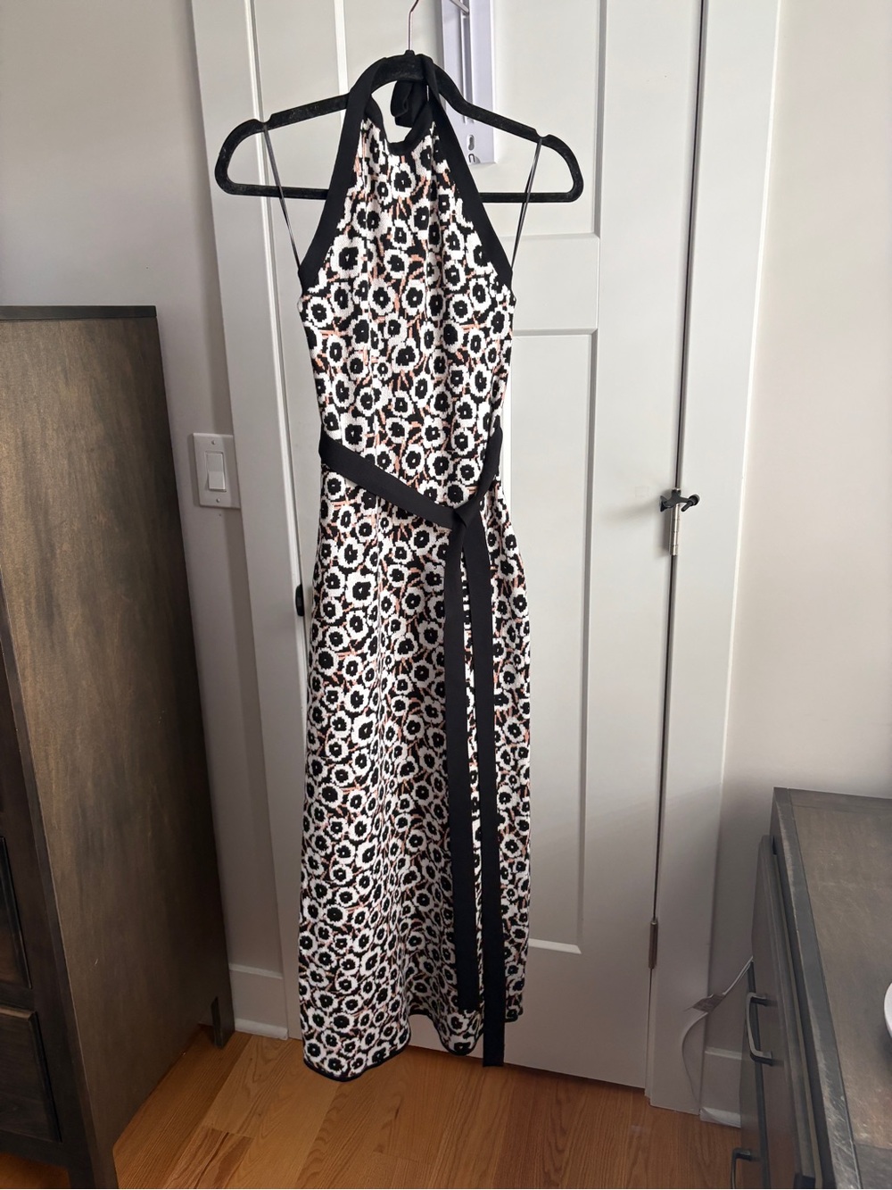Diane Von Furstenberg x Target Halter Sweater Dress Floral